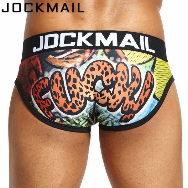 new jockmail brand mens underwear briefs cuecas playful printed gay underwear calzoncillos hombre slips male panties, Black;white
new jockmail brand mens underwear briefs cuecas playful printed gay underwear calzoncillos hombre slips male panties, Black;white