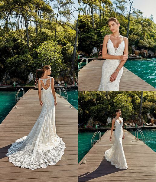 украшения назад свадебные платья русалка кружева аппликация рукавов глубокий v sheer шеи свадебные платья полые суд поезд свадебное платье, White
украшения назад свадебные платья русалка кружева аппликация рукавов глубокий v sheer шеи свадебные платья полые суд поезд свадебное платье, White