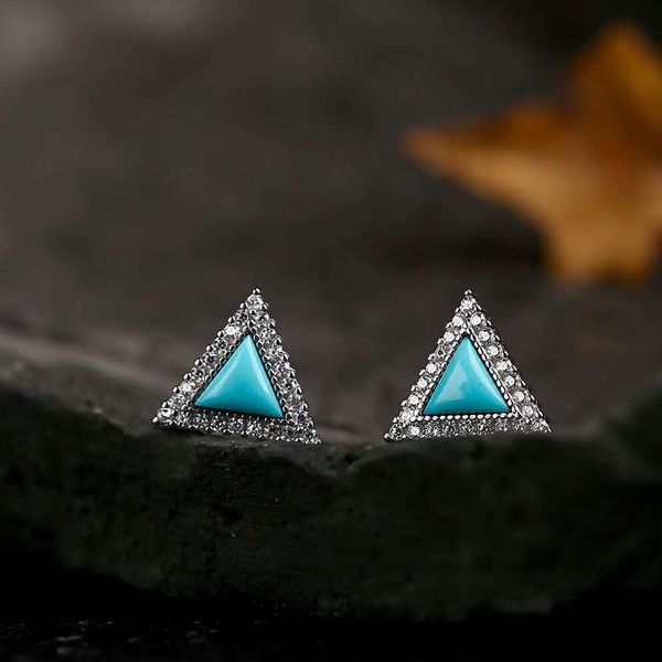 radhorse triangle earring genuine 925 sterling silver turquoise stud earrings for women lovely & classic style fine jewelry, Golden;silver
radhorse triangle earring genuine 925 sterling silver turquoise stud earrings for women lovely & classic style fine jewelry, Golden;silver