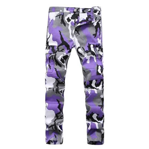 2018 new overall european and american high street trim straight tube pockets decorative camouflage men's pants hip hop trousers, Black
2018 new overall european and american high street trim straight tube pockets decorative camouflage men's pants hip hop trousers, Black