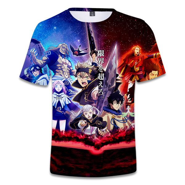 harajuku men women japan anime black clover asta character printed 3d t-shirts o neck short sleeve men summer streetwear tees, White;black
harajuku men women japan anime black clover asta character printed 3d t-shirts o neck short sleeve men summer streetwear tees, White;black