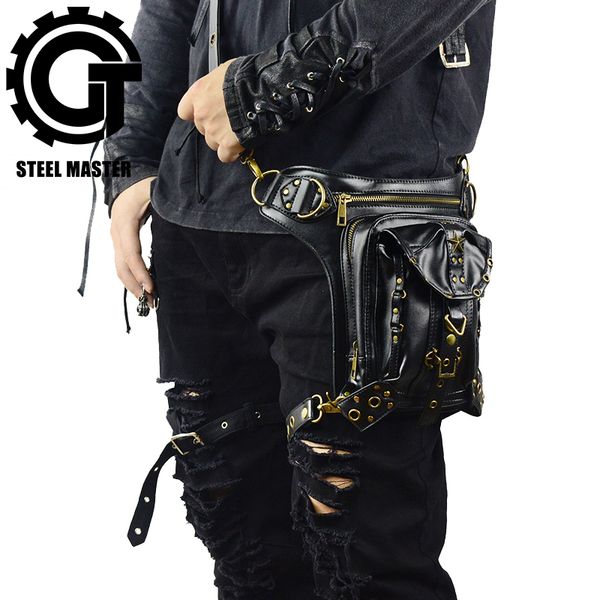steampunk waist bags women men fanny packs punk gothic leather shoulder thigh bags fashion travel hip
steampunk waist bags women men fanny packs punk gothic leather shoulder thigh bags fashion travel hip