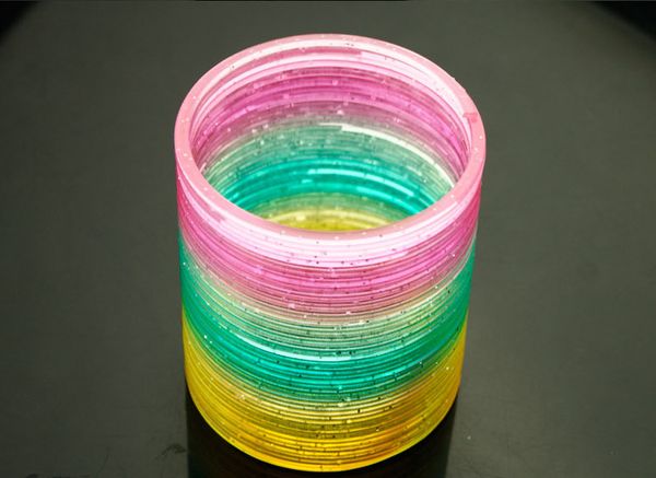 big rainbow circle 9cm colorful rainbow plastic magic slinky kids children classic development educational toy christmas gifts 2pcs
big rainbow circle 9cm colorful rainbow plastic magic slinky kids children classic development educational toy christmas gifts 2pcs