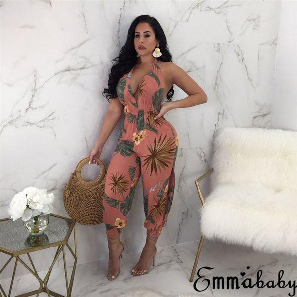 deep v neck ladies floral printed jumpsuit high waist female backless wide leg playsuit jumpsuit trousers clubwear, Black;white
deep v neck ladies floral printed jumpsuit high waist female backless wide leg playsuit jumpsuit trousers clubwear, Black;white