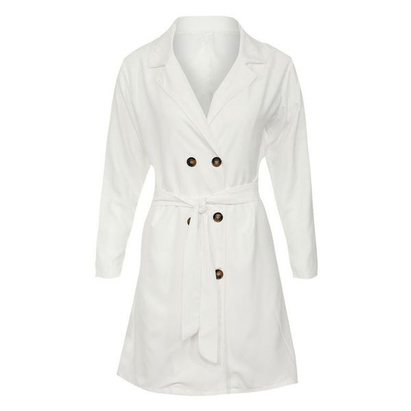 long windbreaker womens sashes double breasted ladies lapel stylish long coat sleeve trench outwear slim 2018 coat, Tan;black
long windbreaker womens sashes double breasted ladies lapel stylish long coat sleeve trench outwear slim 2018 coat, Tan;black