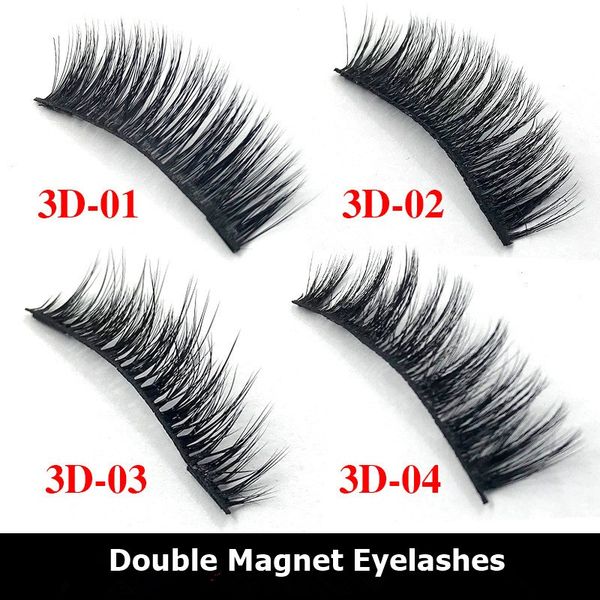 Magnetic False Eyelashes 3D Mink Eyelashes 2 magnets Thick Faux Eye lashes Eye Lashes Extension Makeup Tools
Magnetic False Eyelashes 3D Mink Eyelashes 2 magnets Thick Faux Eye lashes Eye Lashes Extension Makeup Tools