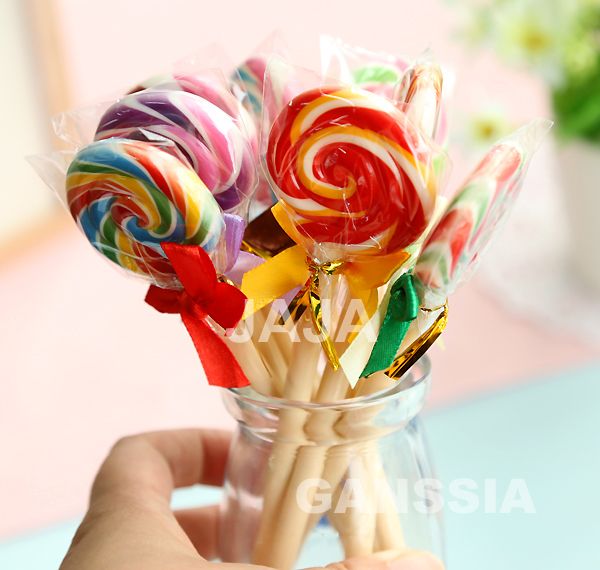 3pcs/lot) cute candy style lollipop ballpoint pen kawaii ballpoint pens for school stationery office supplies (dd-1015, Blue;orange
3pcs/lot) cute candy style lollipop ballpoint pen kawaii ballpoint pens for school stationery office supplies (dd-1015, Blue;orange