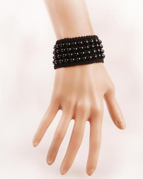 new handwork vintage string ladies black pearl bracelet simple and fashionable aesthetic bracelet fashion classic delicate and elegant, Golden;silver
new handwork vintage string ladies black pearl bracelet simple and fashionable aesthetic bracelet fashion classic delicate and elegant, Golden;silver