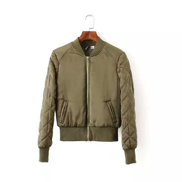 autumn jacket women long sleeve basic coats bomber jacket women casual short coat women outerwear blouson veste femme, Black;brown
autumn jacket women long sleeve basic coats bomber jacket women casual short coat women outerwear blouson veste femme, Black;brown