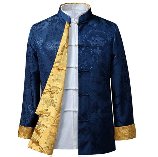 10 colors two-sided wear silk like chinese style man jacket typical fashion men outerwear ethnic clothing, Red
10 colors two-sided wear silk like chinese style man jacket typical fashion men outerwear ethnic clothing, Red