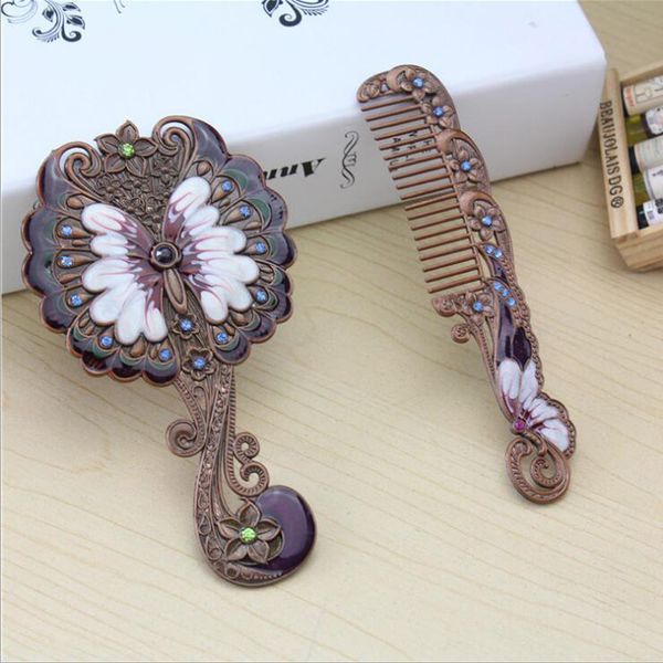 russian ethnic style vintage retro russian peacock flower butterfly makeup mirror comb set, beauty makeup compact pocket mirror
russian ethnic style vintage retro russian peacock flower butterfly makeup mirror comb set, beauty makeup compact pocket mirror
