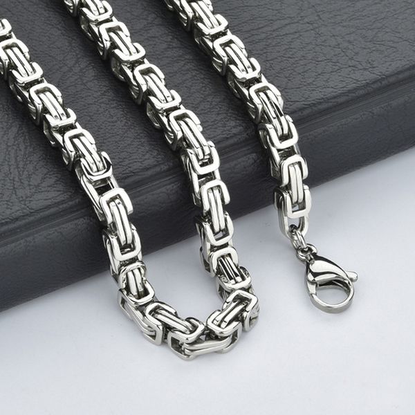 3pcs wholesale in bulk men boy's jewelry silver stainless steel handmade byzantine necklace 8mm 18"-30
3pcs wholesale in bulk men boy's jewelry silver stainless steel handmade byzantine necklace 8mm 18"-30
