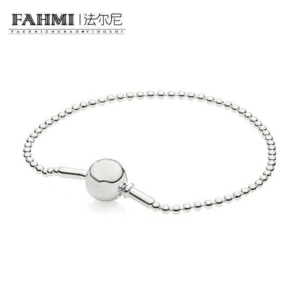 fahmi 100% 925 sterling silver original 596002 silver beaded bracelet - collection fashion wedding jewelry sweet romantic, Golden;silver
fahmi 100% 925 sterling silver original 596002 silver beaded bracelet - collection fashion wedding jewelry sweet romantic, Golden;silver