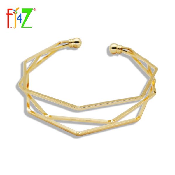 

fashion design golden silver black copper bangles layered irregular adjustable cuff bracelets for women couro pulseiras de couro