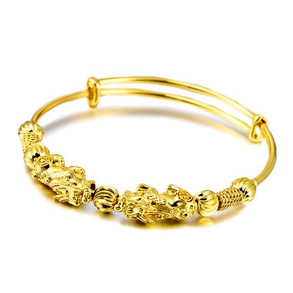 creative fashion retro style design 24k bracelet adjustable charm women wedding anniversary commemorate gift fitting supply, Golden;silver
creative fashion retro style design 24k bracelet adjustable charm women wedding anniversary commemorate gift fitting supply, Golden;silver