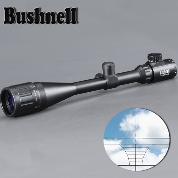 BUSHNELL 6-24X50 AOE Riflescope Adjustable Green Red Dot Hunting Light Tactical Scope Reticle Optical Sight Scope
BUSHNELL 6-24X50 AOE Riflescope Adjustable Green Red Dot Hunting Light Tactical Scope Reticle Optical Sight Scope