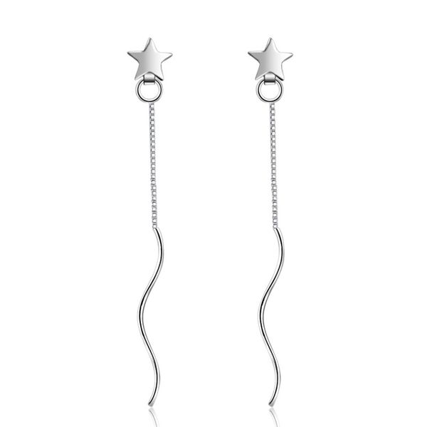 100% 925 sterling silver new fashion star design ladies`stud earrings wholesale jewelry women christmas gift drop shipping cheap, Golden;silver
100% 925 sterling silver new fashion star design ladies`stud earrings wholesale jewelry women christmas gift drop shipping cheap, Golden;silver