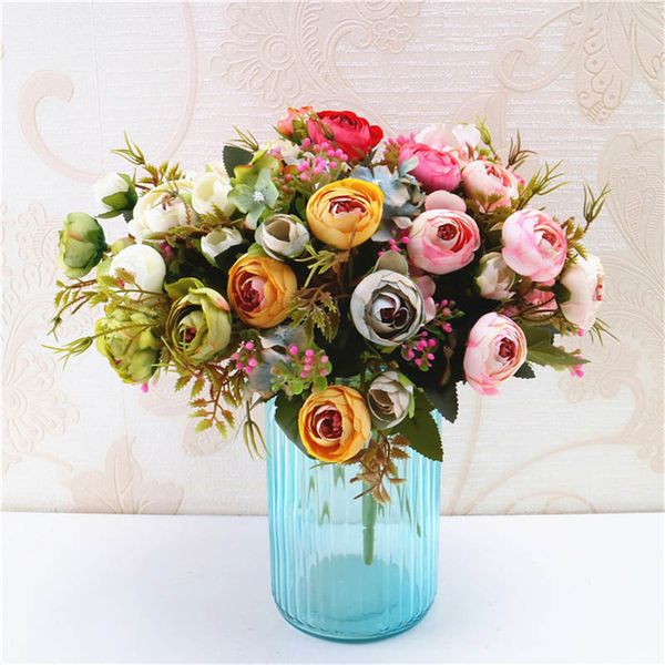 5 forks simulation small tea rose bouquet with 4 heads home decoration p pgraphy wedding props rose artificial flower
5 forks simulation small tea rose bouquet with 4 heads home decoration p pgraphy wedding props rose artificial flower
