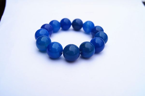 handmade natural green agate beads 15.7 mm 13 beads. the rubber band forms a charming bracelet, Black
handmade natural green agate beads 15.7 mm 13 beads. the rubber band forms a charming bracelet, Black