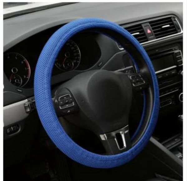 universal car auto elastic handmade skidproof car steering wheel cover blue/black selling drop shipping
universal car auto elastic handmade skidproof car steering wheel cover blue/black selling drop shipping