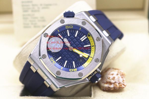 factory supplier the latest version 42mm automatic mechanical blue dial stainless steel mens watch watches rubber strap, Slivery;brown
factory supplier the latest version 42mm automatic mechanical blue dial stainless steel mens watch watches rubber strap, Slivery;brown