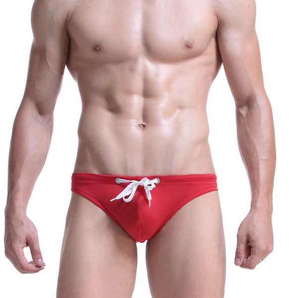 summer men swimwear solid color swimsuit drawstring briefs shorts man surf swim underpants asd88, White;black
summer men swimwear solid color swimsuit drawstring briefs shorts man surf swim underpants asd88, White;black