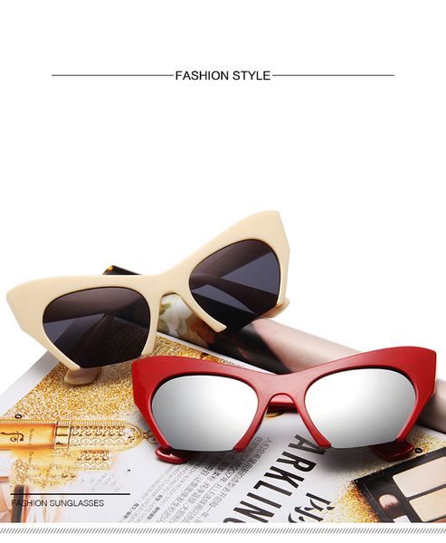 fashionable cat eye sunglasses red sunglasses for women fashion half rim metal frame red colorful sun glasses eye wear, Black
fashionable cat eye sunglasses red sunglasses for women fashion half rim metal frame red colorful sun glasses eye wear, Black
