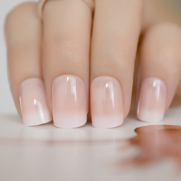 beige gradient french manicure tips gorgeous and classy natural fake nails faded nails designed, Red;gold
beige gradient french manicure tips gorgeous and classy natural fake nails faded nails designed, Red;gold