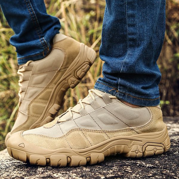 new men hiking shoes waterproof breathable tactical combat army boots desert training outdoor sneakers anti-slip trekking shoes
new men hiking shoes waterproof breathable tactical combat army boots desert training outdoor sneakers anti-slip trekking shoes