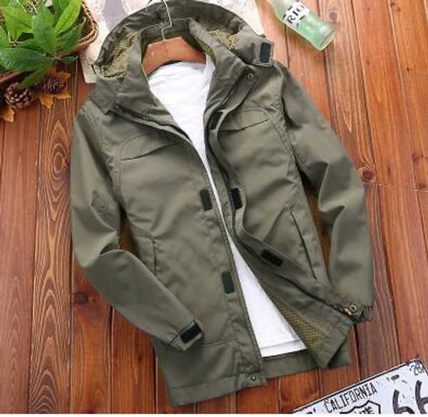 spring autumn new outdoor leisure sports men's jackets jackets hooded jackets, Black;brown
spring autumn new outdoor leisure sports men's jackets jackets hooded jackets, Black;brown