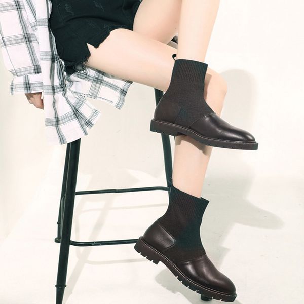 sock boots for women fashion med calf women sock boot zapatos de mujer tenis masculino adulto strench boot for ladies shoe, Black
sock boots for women fashion med calf women sock boot zapatos de mujer tenis masculino adulto strench boot for ladies shoe, Black