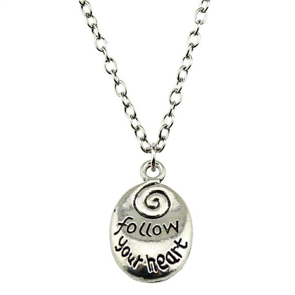 wysiwyg 5 pieces metal chain necklaces pendants pendant necklace women follow your heart 20x12mm n2-b10791, Silver
wysiwyg 5 pieces metal chain necklaces pendants pendant necklace women follow your heart 20x12mm n2-b10791, Silver
