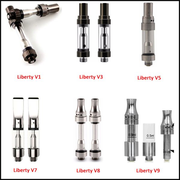 Original Amigo Itsuwa Liberty Tank Series V1 V3 V5 V6 V7 V8 V9 Top Filling Top Airflow Ceramic coil Liberty Cartridge Free Shipping
Original Amigo Itsuwa Liberty Tank Series V1 V3 V5 V6 V7 V8 V9 Top Filling Top Airflow Ceramic coil Liberty Cartridge Free Shipping