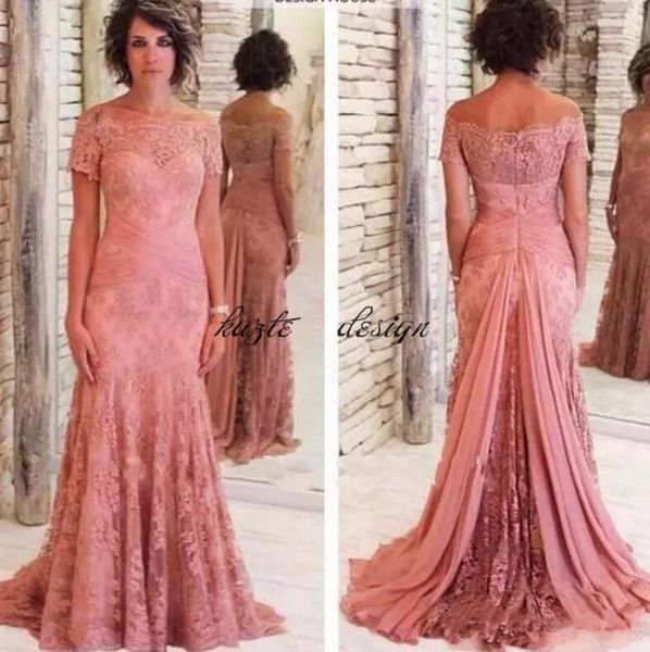 2018 full lace pink mother of bride dresses off the shoulder short sleeve mermaid long formal evening gowns party wear custom, Black;red
2018 full lace pink mother of bride dresses off the shoulder short sleeve mermaid long formal evening gowns party wear custom, Black;red