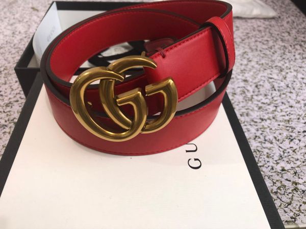 A2018 with boxs TOP women Men's Belt Women's High Quality Leather Black Leather Belt Men's Luxury Belt Pearl LOGO Free Shipping 2.0 3.4 3.8