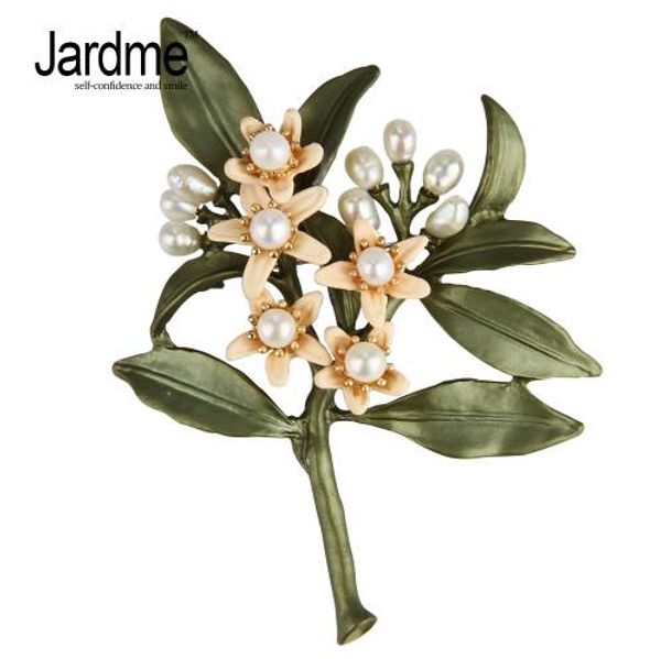 jardme new design vintage brooch jewelry orange flower tree brooches natural pearls brooch scarves buckle accessories, Gray
jardme new design vintage brooch jewelry orange flower tree brooches natural pearls brooch scarves buckle accessories, Gray