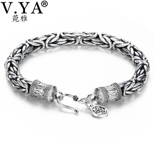 v.ya 4/5/6/7mm handmade men bracelet silver punk style 925 sterling silver bracelets male mens jewelry bijoux, Golden;silver
v.ya 4/5/6/7mm handmade men bracelet silver punk style 925 sterling silver bracelets male mens jewelry bijoux, Golden;silver