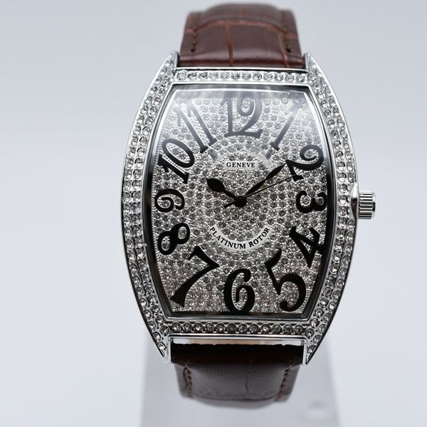 men's sale mens gifts leather diamond watch wholesale watches casual digital analog men dress fashion designer quartz on full wristwatc, Slivery;brown
men's sale mens gifts leather diamond watch wholesale watches casual digital analog men dress fashion designer quartz on full wristwatc, Slivery;brown