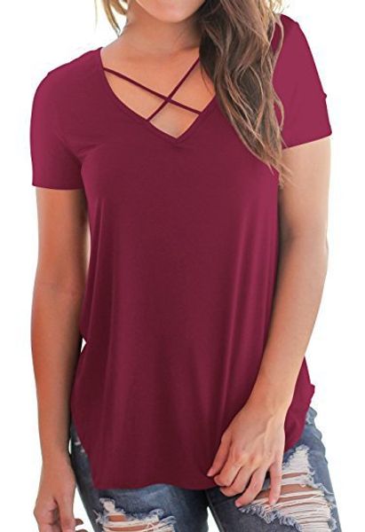 Summer Women Loose Tops V Neck T Shirt Black White Short Sleeve Shirt Casual Female T-Shirts Tops Tee
Summer Women Loose Tops V Neck T Shirt Black White Short Sleeve Shirt Casual Female T-Shirts Tops Tee