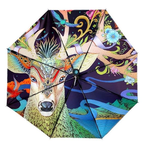 art designer umbrella, compact waterproof, windproof, anti-uv fiberglass travel umbrella rain/sun umbrella with flashlight handle
art designer umbrella, compact waterproof, windproof, anti-uv fiberglass travel umbrella rain/sun umbrella with flashlight handle