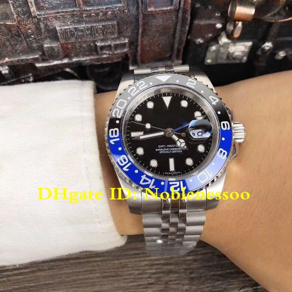 luxury 2018 new style watch 4 color gmt steel ceramic black blue 116710blnr 116710 40mm 26710blro 116710blnr asia 2813 automatic mens watch, Slivery;brown
luxury 2018 new style watch 4 color gmt steel ceramic black blue 116710blnr 116710 40mm 26710blro 116710blnr asia 2813 automatic mens watch, Slivery;brown