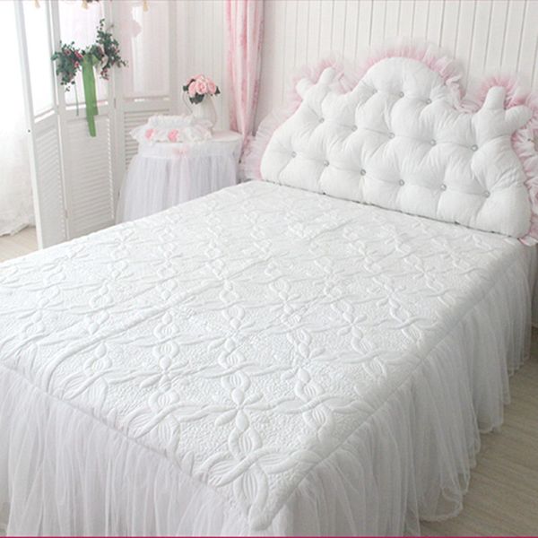 white bed skirt quilt bedspread wedding decoration bed textile elegant princess bedding european style sheet skirts
white bed skirt quilt bedspread wedding decoration bed textile elegant princess bedding european style sheet skirts