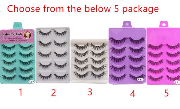 5 pair lot cri cro fal e eyela he la he voluminou eye la he fake eyela he for eye la he makeup co metic l 27
5 pair lot cri cro fal e eyela he la he voluminou eye la he fake eyela he for eye la he makeup co metic l 27