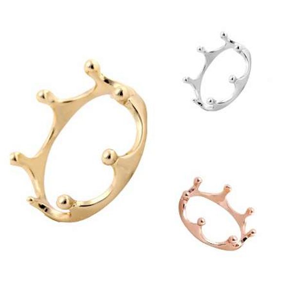 shuangshuo new fashion crown ring for women in gold wedding gifts jz081, Silver
shuangshuo new fashion crown ring for women in gold wedding gifts jz081, Silver