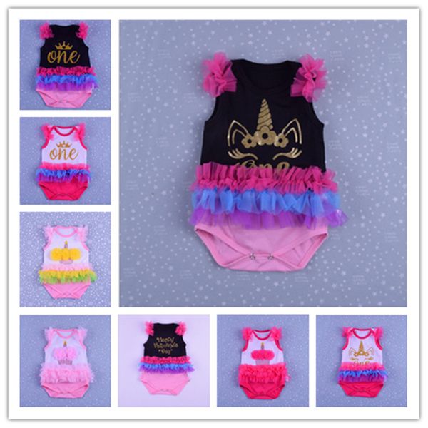 ins baby gilrs newborn unicorn birthday romper summer cartoon infant lace flower cake printed party bodysuit printed toddler t-shirt hot, Blue
ins baby gilrs newborn unicorn birthday romper summer cartoon infant lace flower cake printed party bodysuit printed toddler t-shirt hot, Blue