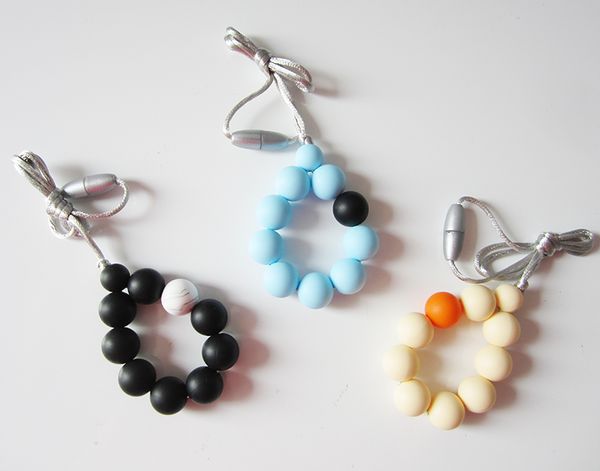 silicone teething necklace bite beads chew jewelry baby food grade beaded pendant necklace women fashion nursing necklace, Silver
silicone teething necklace bite beads chew jewelry baby food grade beaded pendant necklace women fashion nursing necklace, Silver