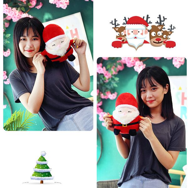 DHL 20PCS Christmas Santa Claus machine baby doll Plush Toys 20CM Ornaments Decoration For Home Xmas New Year Kids Gift Saint Nicholas toys
DHL 20PCS Christmas Santa Claus machine baby doll Plush Toys 20CM Ornaments Decoration For Home Xmas New Year Kids Gift Saint Nicholas toys