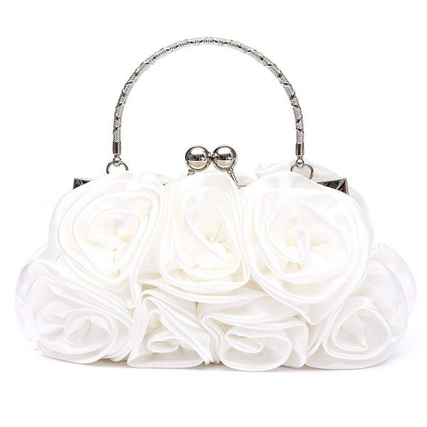 vsen floral ladies clutch bag women evening party bag prom bridal diamante baguette white d18110106
vsen floral ladies clutch bag women evening party bag prom bridal diamante baguette white d18110106
