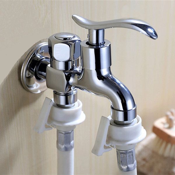 chrome plated double water outlet garden washing machine faucet brass tap bathroom bidet faucet fast on faucets
chrome plated double water outlet garden washing machine faucet brass tap bathroom bidet faucet fast on faucets