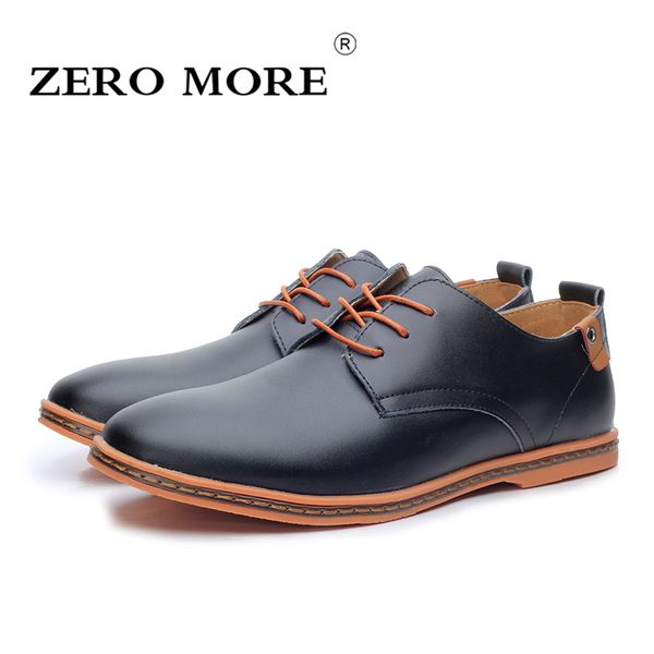 2017 leather men shoes zero more fashion men flat shoe round toe comfortable office autumn winter shoes for size 38-48 #zm26, Black
2017 leather men shoes zero more fashion men flat shoe round toe comfortable office autumn winter shoes for size 38-48 #zm26, Black